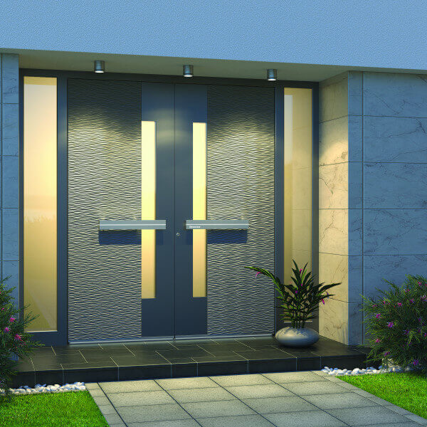 Moderne Aluminium Haustüren 0167